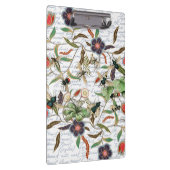 モダンヴィンテージフランスのミツバチと花 クリップボード (右)