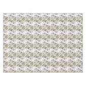 モダンヴィンテージフランスのミツバチと花 テーブルクロス (正面(横))