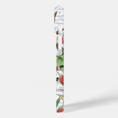 モダンヴィンテージフランスのミツバチと花 Case-Mate iPhoneケース (裏面 / 左)