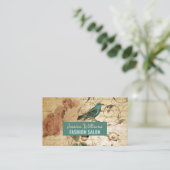 モダンヴィンテージフランスの台本 名刺 (スタンド正面)