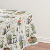 モダンヴィンテージフランスの農家花園 テーブルクロス (インサイチュ)