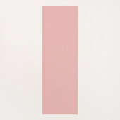 モダンヴィンテージフローラモノグラムの赤面ヨガマット ヨガマット (裏面)