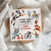 モダンヴィンテージ回路カーニバルフェスティバル誕生日 スタンダードカクテルナプキン