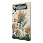 モダンヴィンテージ書の文字自然 ミニクリップボード (アングル2)