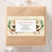 モダンヴィンテージ植物学の女王蜂                 ラベル (インサイチュ)