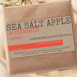 モダンヴィンテージ素朴スタイル石鹸の製品包装 ラベル