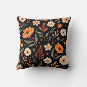 モダンヴィンテージ美しいフローラ収集 クッション (裏面)