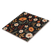 モダンヴィンテージ美しいフローラ収集 タイル (側面)