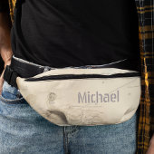 モダンヴィンテージ航海のマップ ファニーパック