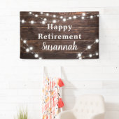 モダンヴィンテージ除素朴去パーティーデコール 横断幕 (インサイチュ)