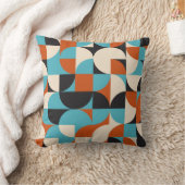 モダンヴィンテージ:ジオメトリレトロ形状。 クッション (ブランケット)