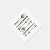 モダンヴィンテージ スタンダードカクテルナプキン (角)