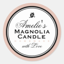 モダンヴィンテージ |ステッパーソナライズされたカー ラウンドシール