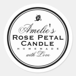 モダンヴィンテージ |ステッパーソナライズされたカー ラウンドシール