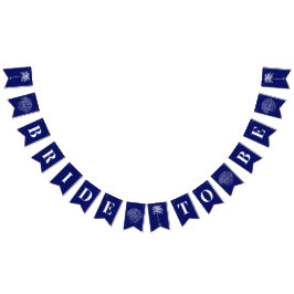 モダンヴィンテージ ビーチ ブライズトゥービー バンティングフラッグ