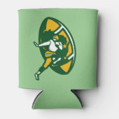 モダンヴィンテージGBサッカークーラーボックス 缶クーラー (正面)