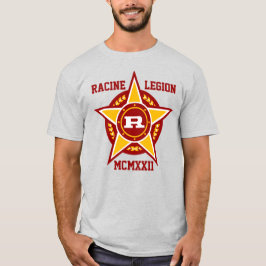 モダンヴィンテージRacine Regionロゴシャツ Tシャツ