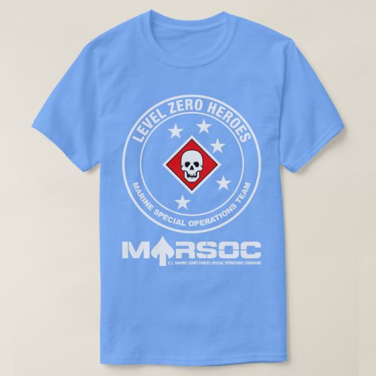 モダン一MARSOC統一された州海洋 Tシャツ (デザイン正面)