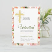 モダン三角形ウィメンズバイブル勉強招待状 招待状 (スタンド正面)