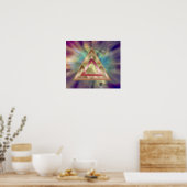 モダン三角形ポスター ポスター (キッチン)