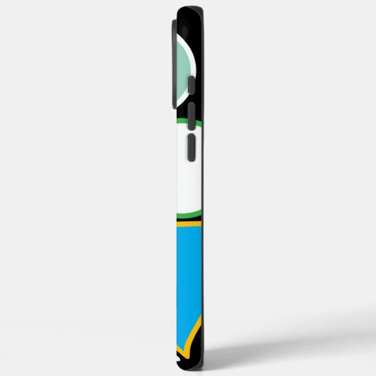 モダン三角形鮮やか幾何パターン(の模様が)ある Case-Mate iPhoneケース (裏面 / 左)