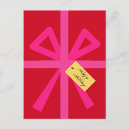 モダン不動産仲介業者パーソナライズされたの挨拶 シーズンポストカード