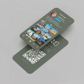 モダン不動産仲介業者モノグラム実在インスタグラムエステートセージ 名刺