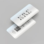 モダン不動産仲介業者モノグラ実在ムエステート剤銀 名刺