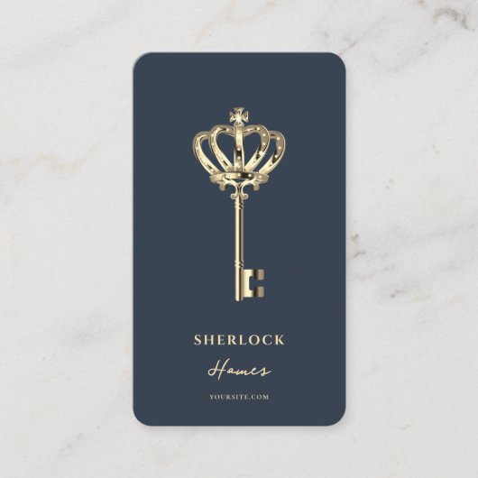 モダン不動産仲介業者実在エテートマーケティングQR 名刺 (正面)