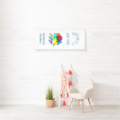 モダン不動産仲介業者広告促進 横断幕 (インサイチュ)