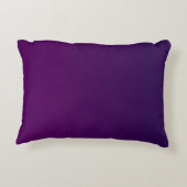 モダン二イニシャル |深い紫パステルグラデーションス アクセントクッション (裏面)
