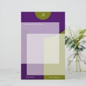 モダン二音 便箋 (スタンド正面)