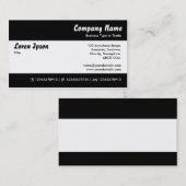 モダン二 名刺 (正面/裏面)