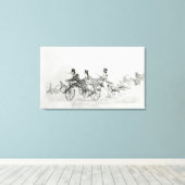 モダン五輪数， c.1820 キャンバスプリント (インサイチュ (ウッドフロア))