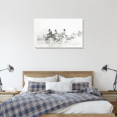 モダン五輪数， c.1820 キャンバスプリント (インサイチュ (寝室))