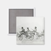 モダン五輪数， c.1820 マグネット (正面/裏面)