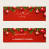 モダン企業のクリスマス (正面&裏面)