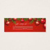 モダン企業のクリスマス (裏面)