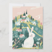 モダン企業の芸術的ハッピーイースター シーズンカード (正面)