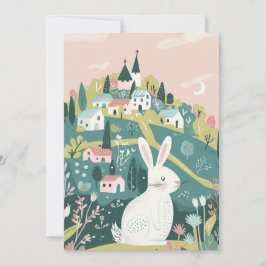 モダン企業の芸術的ハッピーイースター シーズンカード