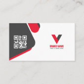 モダン企業の 名刺 (裏面)