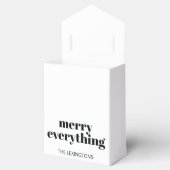 モダン休日ミニマルメリーリスト フェイバーボックス (オープン)