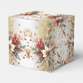 モダン休日花ギフトボックス フェイバーボックス (裏面サイド)