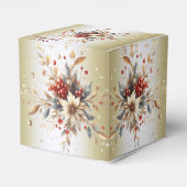 モダン休日花ギフトボックス フェイバーボックス (裏面サイド)