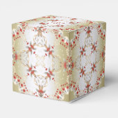 モダン休日花ギフトボックス フェイバーボックス (裏面サイド)