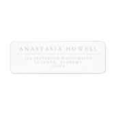 モダン住所 シール (正面)