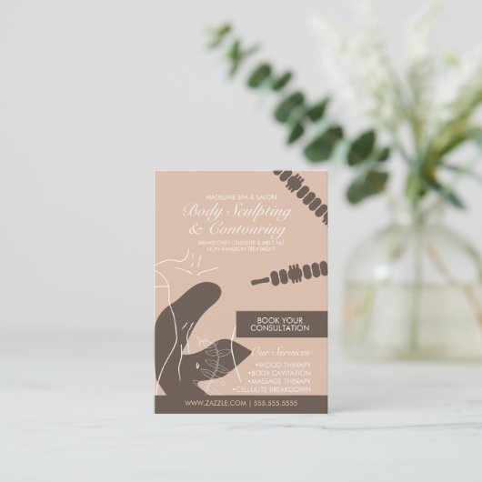 モダン体コンタリング体スカルプトマッサージB 名刺 (スタンド正面)
