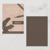 モダン体コンタリング体スカルプトマッサージB 名刺 (正面/裏面)