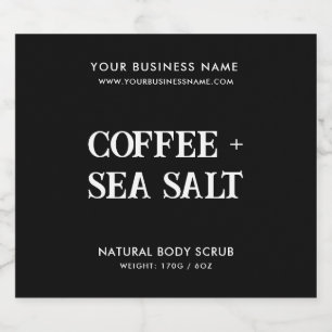 モダン体スエレガントクラブ黒製品ラベル リキュールボトルラベル