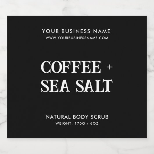 モダン体スエレガントクラブ黒製品ラベル リキュールボトルラベル (シングルラベル)